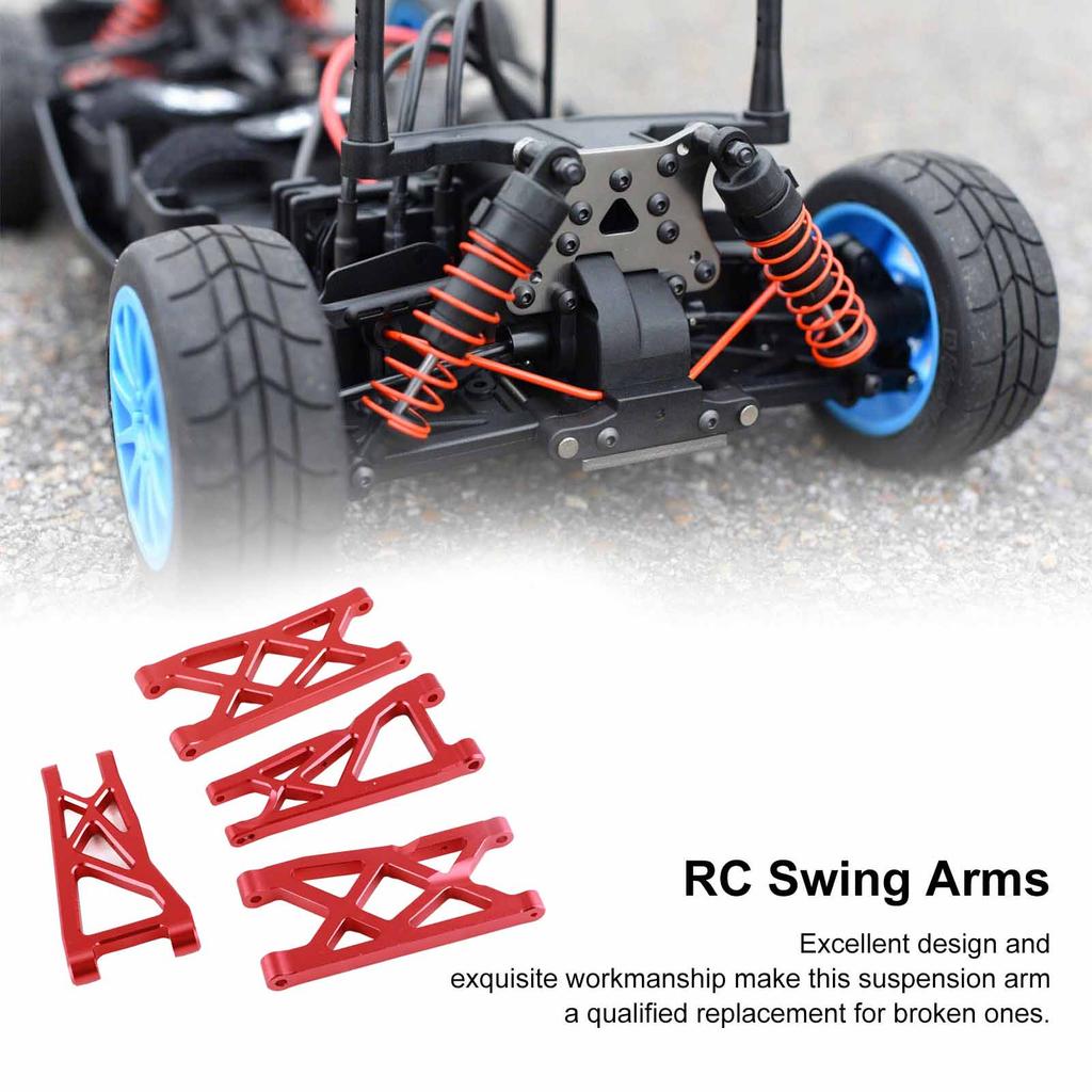 Front and Rr Suspension Arm Aluminum Alloy RC Swing Arms for   Senton 1/10 RC Car