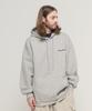 Lettering Point Oversized Hoodie (Gray)