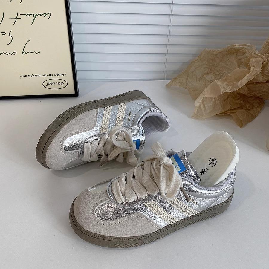 Korean Version of Retro German Training Shoes Summer Little White Shoes Ins Trendy Versatile Niche Little White Shoes Student Sports and Leisure Boa