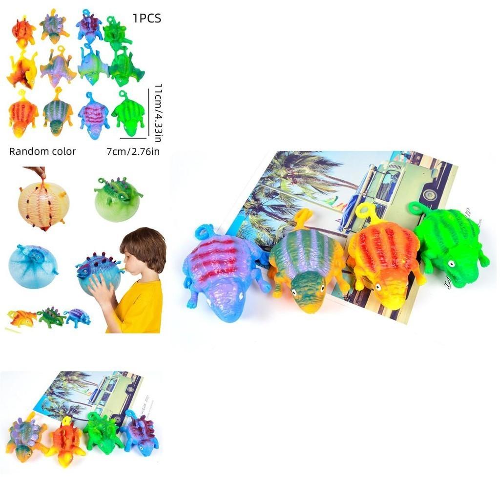 Inflatable Dinosaur Toy Creative And Unique Tpr Blow-up Animal For Stress Relief