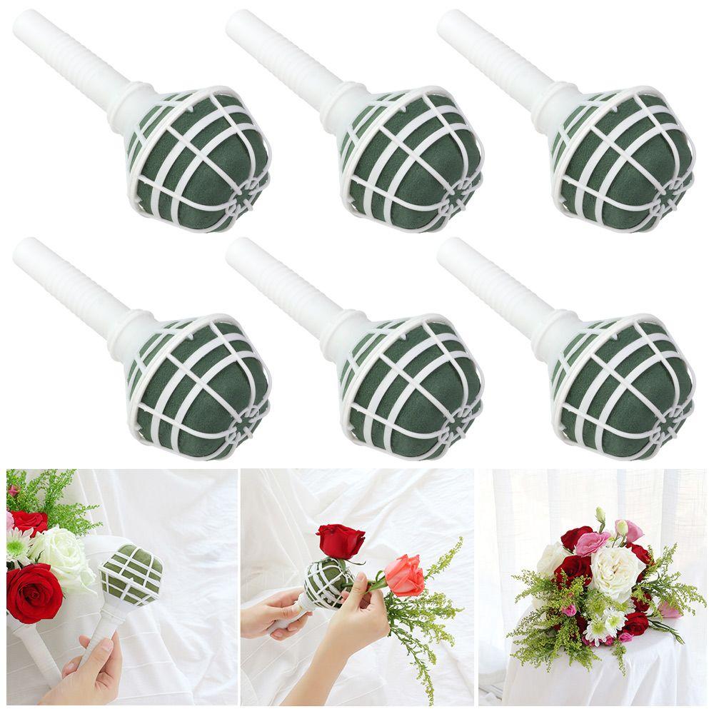 

Свадебный букет из мокрой пены, свадебный букет, держатель для свадебного букета, цветочный держатель, украшение, цветочная ручка