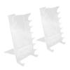 Aesthetic Makeup Brush Holder Multi-hole Storage Stand Multifunctional Drying Rack  Art Storage