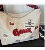 Spring Eco-friendly Japanese Embroidery Women's Versatile Shoulder & Crossbody Tote Bag