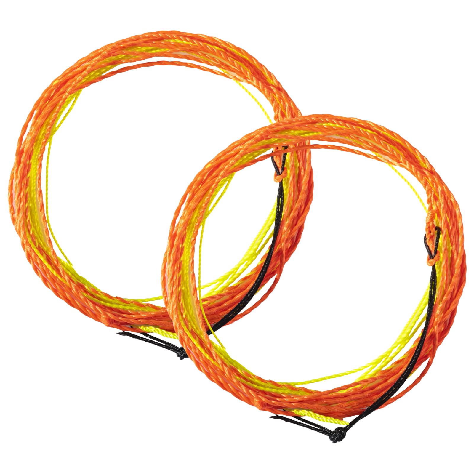 

Goture Tenkara Fly Line, 2-Piece Tenkara Line Set, Complete Tenkara Fishing Line, Lightweight Nylon Line, 3.6m, Orange & Yellow