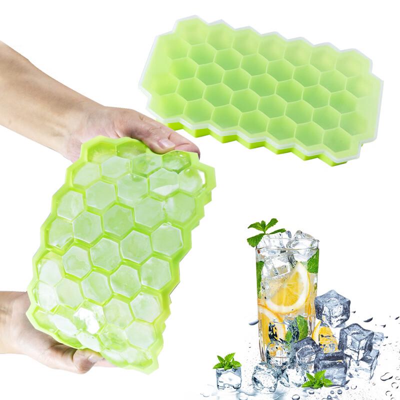 

Pabei Honeycomb Ice Cube Tray with Lid