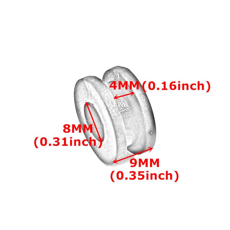 

10X Rubber Grommets Motorcycle Fairings Gasket For Yamaha R1 R6 R6S YZF 600 1000 For Honda CBR 954 929 600 BMW Suzuki Kawasaki