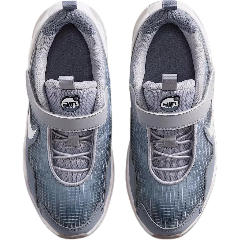 Nike Air Max Nova PS Cement Grey Light Carbon Kids Sneakers Blue Ghost Metallic-Silver FN4459-005