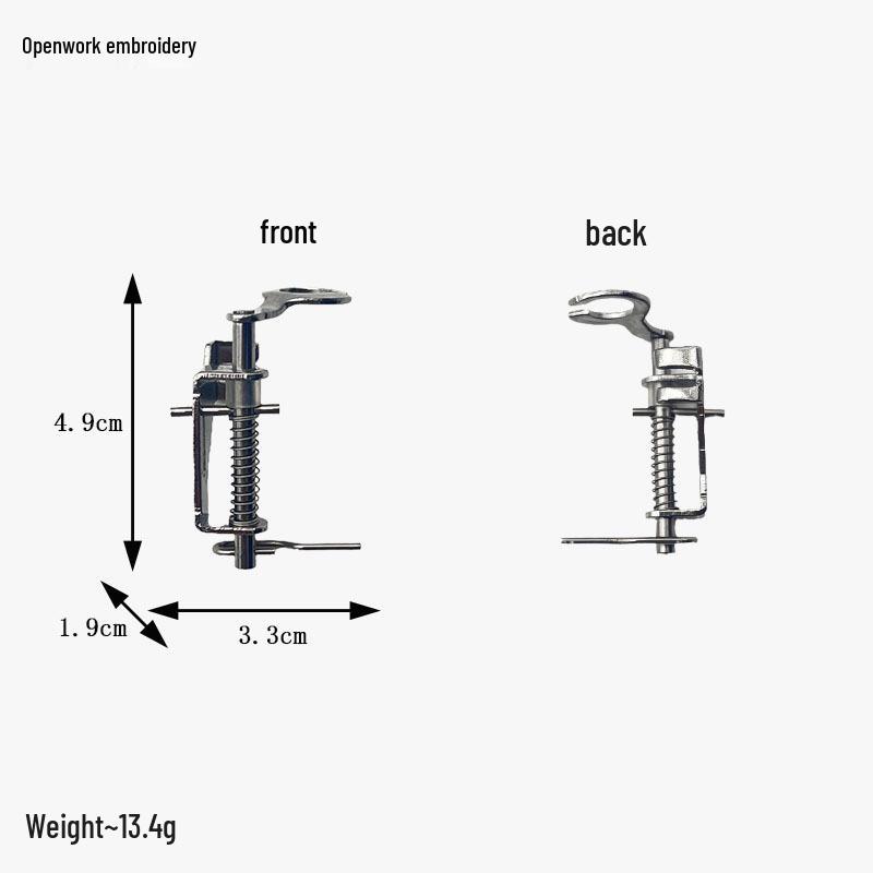 Multifunctional Electric Sewing Machine with Zipper, Binding, and Overlock Presser Foot Attachments
