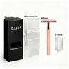 Old-Fashioned Double-Sided Razor for Men's Shaving