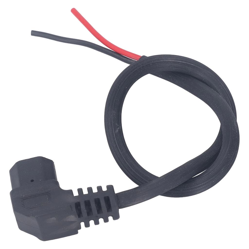 2PCS Electric Bike Power Cord T Type Charging Power Cable Accessories 1.5mm² for Electric Scooter
