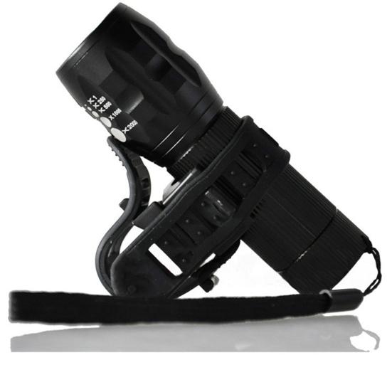 Fahrradlampen-Clip Schnellverschluss Verstellbar Ultraleicht Kratzfest Universell LED-Licht Taschenlampe Fahrradhalterung Riemen Fahrradzubehör