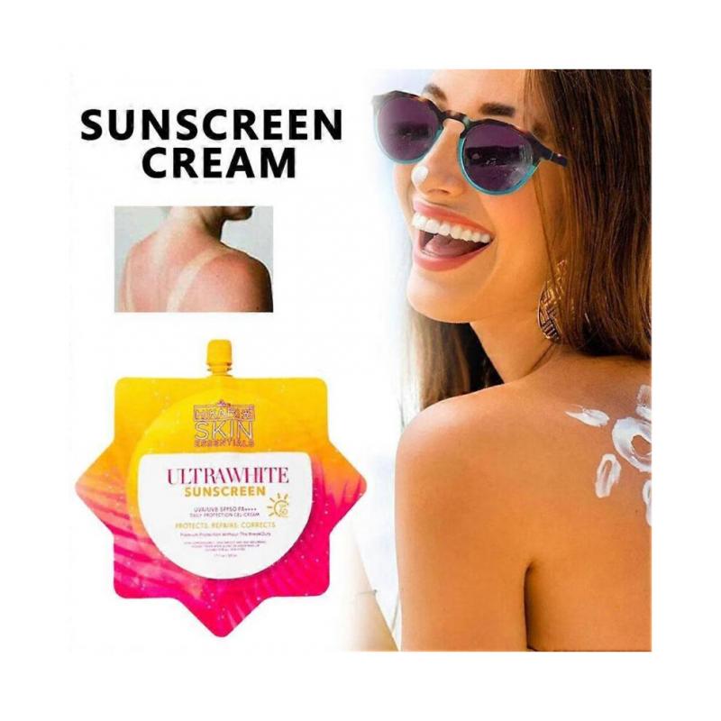 היקארי סקין אסנשיוזלס ג'ל-קרם הגנה מהשמש אולטרה-וייט SPF 50 UVA/UVB, 50 מ"ל