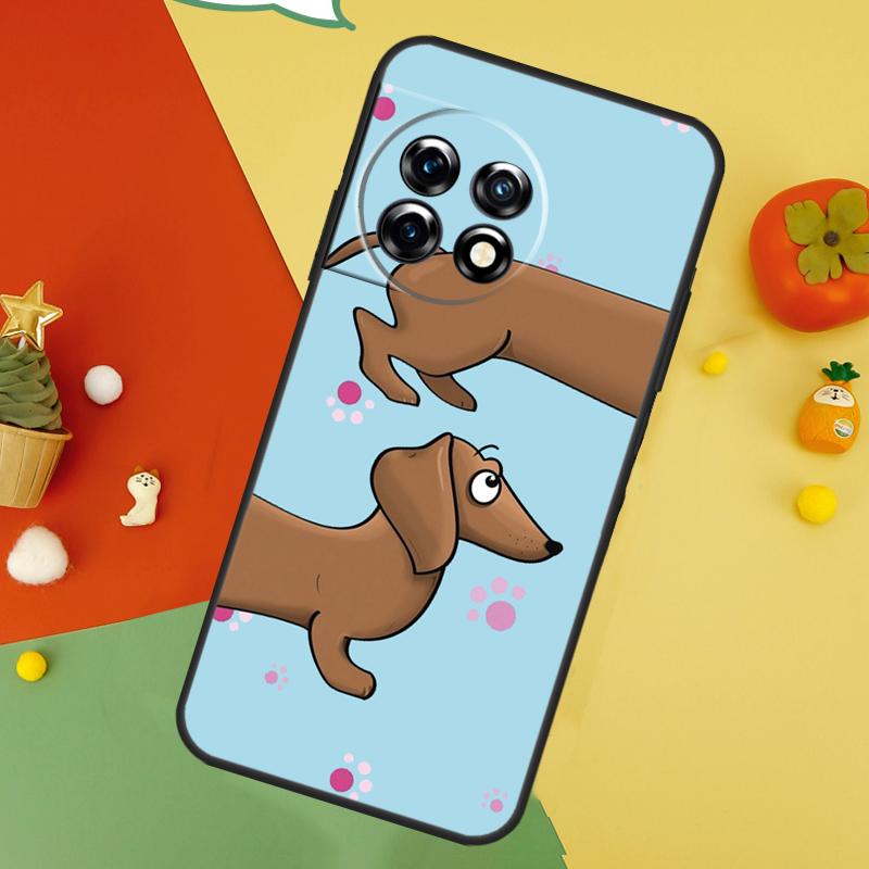 Dachshund Teckel Dackel Dog Case For OnePlus 9 10 Pro 11 12 13 15 13T 13R 12R 10T 8T Nord 5 CE 2 3 4 Lite N20 N30 Cover