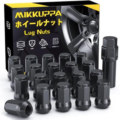 MIKKUPPA Wheel Lock Nut M12 X P1.5 Outer Hevel Angle Taper Seat 60° Steel