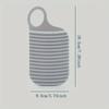 1PCS Portable Mini Washboard Student Dormitory Small Plastic Convenient Washing Board with Holes for Hanging Socks and Underwear