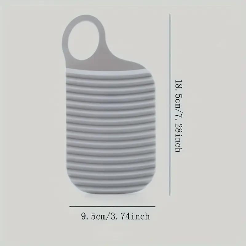 1PCS Portable Mini Washboard Student Dormitory Small Plastic Convenient Washing Board with Holes for Hanging Socks and Underwear