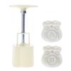 Chinese Style Various Shape Mooncake Mold 50g DIY Hand Pressure Fondant Moon Cake Mould Press Cookie Cutters Baking Tool