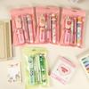 Non-repeating Gel Pen Portable Ballpoint Pen INS Pencil Eraser  School Prize