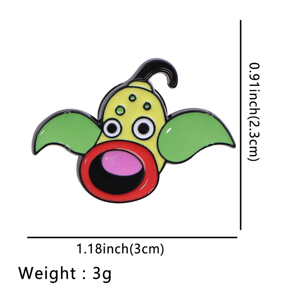 Kawaii Elf Anime Cartoon Enamel Pin Elegant Lapel Pins for Backpacks Clothes Gengar Badges Cute Brooch Jewelry Gifts for Friends