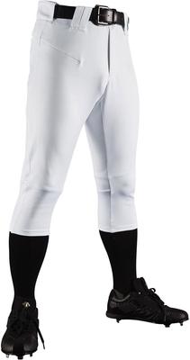 Descente PANTS Baseball Uniform Size White D-COMFIT (Short Fit) Pants, DB-1134P, Men's, Small,