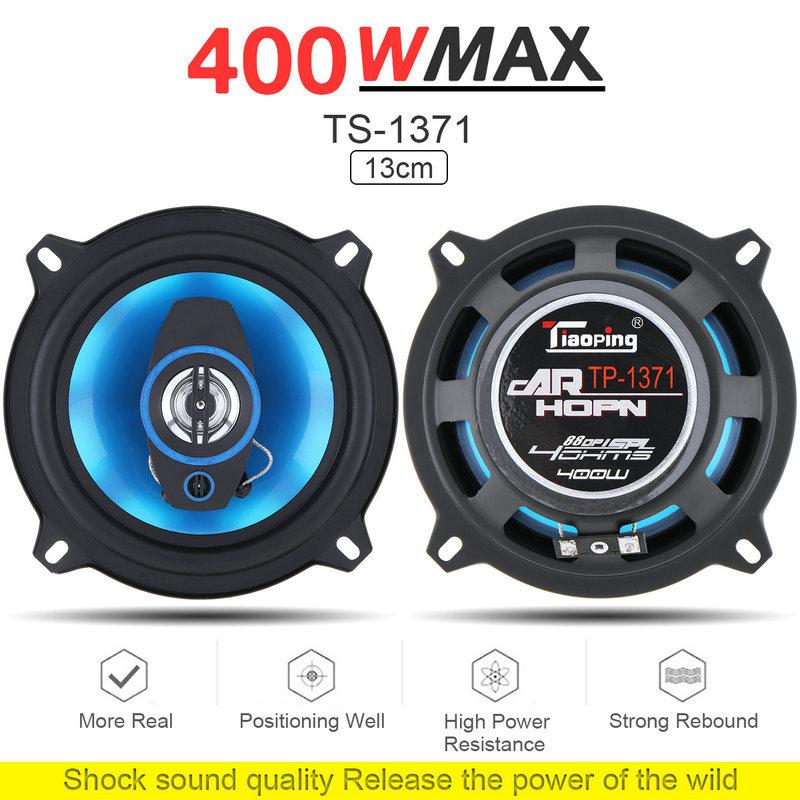 4/5/6/6*9Inch Car Speakers HiFi Coaxial Subwoofer Universal Automotive Audio Music Full Range Frequency Car Stereo Speaker 1Pair