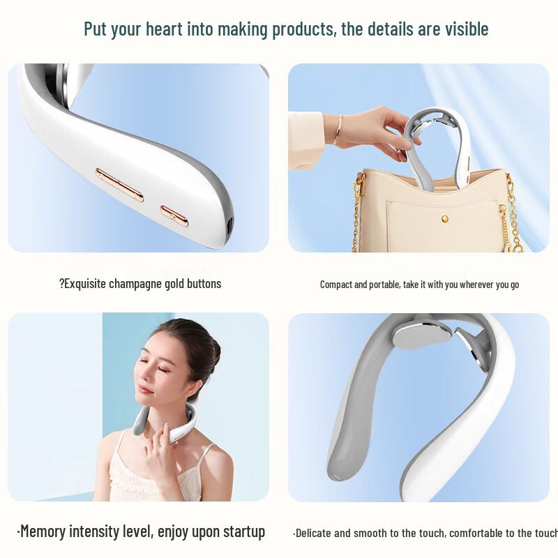 Smart Pulse Neck Massager with Heat