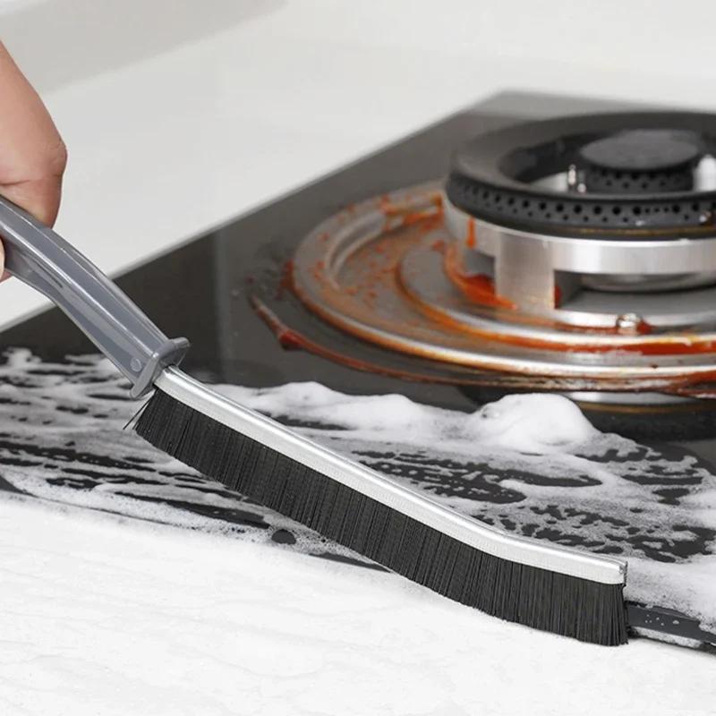 1/2/3KS Štětec na spáry s tvrdými štětinami na čištění štěrbin Nástroj na úklid domácnosti Čistič spár do koupelny kuchyně okna dveří