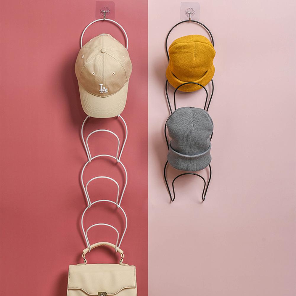 Hat Sorting Storage Rack Hat Rack Hook Scarf Bag Baseball Cap Rack Organizer Storage Door Hanger Storage Rack For Closet Bedroom