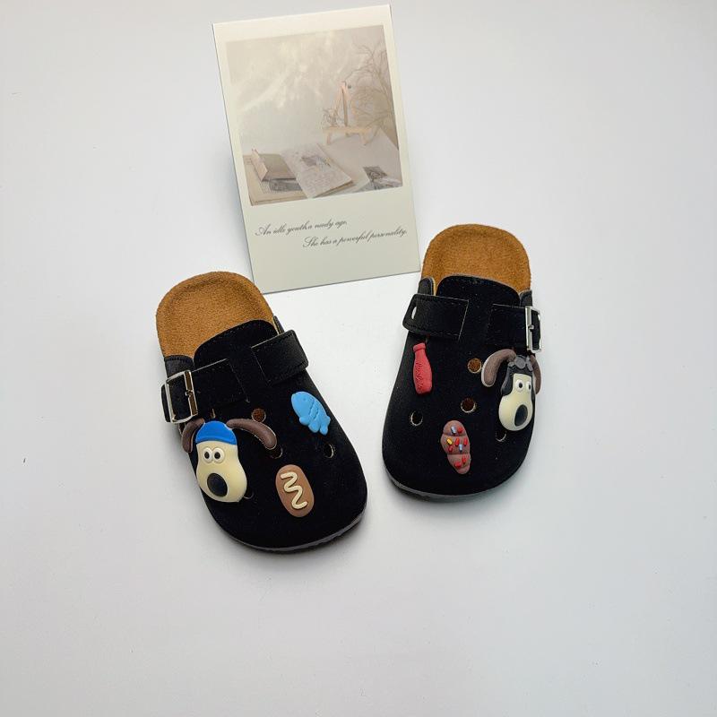 Birkenstock Kinder geschlossene Zehenpartie weiche Sohle Outdoor Crocs: Bequeme rutschfeste, verschleißfeste Halbschuhe