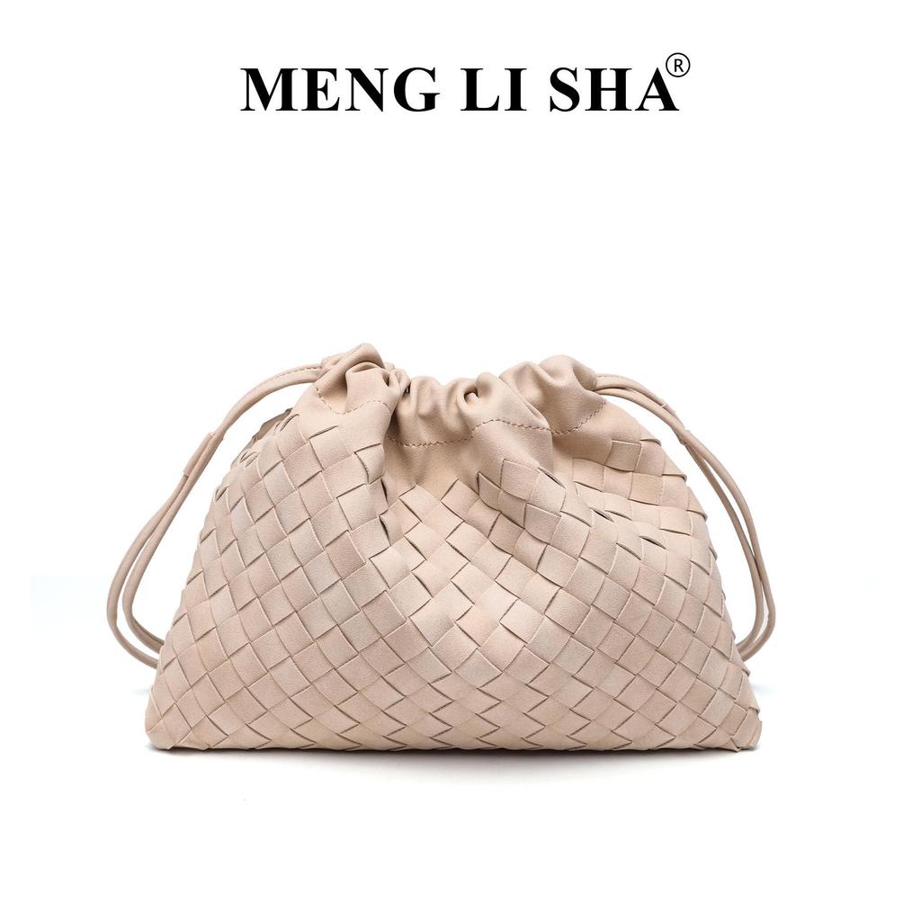 Höst/Vinter High-End Mocka Handvävd Axelväska