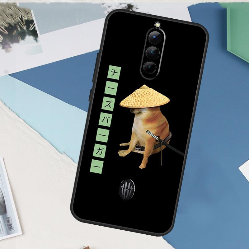 Funny Cheems Doge For Nubia Red Magic 10 Pro Plus 6 7 8 9 Pro 6S 7S 6R 5G Case For RedMagic 8S 9S Pro Plus