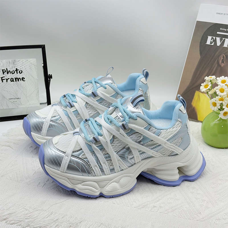 Paris dad shoes women's platform old retro 2025 spring and autumn new casual mesh breathable fashion sports shoes tide