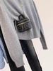 2025 Women's Pure Wool Round Neck Cardigan - Autumn/Winter Slimming Knit Cashmere Sweater Coat