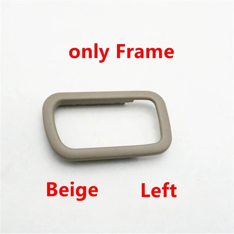 Soarhorse 1pcs ide inner Interior Door Handle Frame For Nissan Frontier Navara D22 1997-2004 frame Beige Left