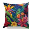 Tropical Floral Pillowcase Set ,Sofa Bedroom Cushion Cover, Single-sided Printing, Without Pillow Core