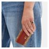 COACH Trifold Wallet ogo Sign Classic Presbyopia Flap Snap Coated Canvas and Calfskin Wallet Regular Women's Brown and Khaki Brown with khaki