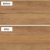 1PC 2m/78.74inch Self-Adhesive Floor Transition Strip,Wood Grain Floor Divider, Laminate Floor Cover with Installation