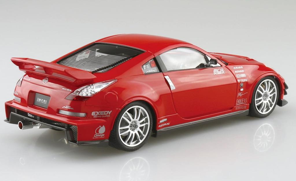 Aoshima Bunka Kyozai The Tuned Car Series 68 Nissan MCR Z33 Fairlady Z Plastic Model Kit Co., Ltd. (AOSHIMA) 1/24 No. '05 (Car)