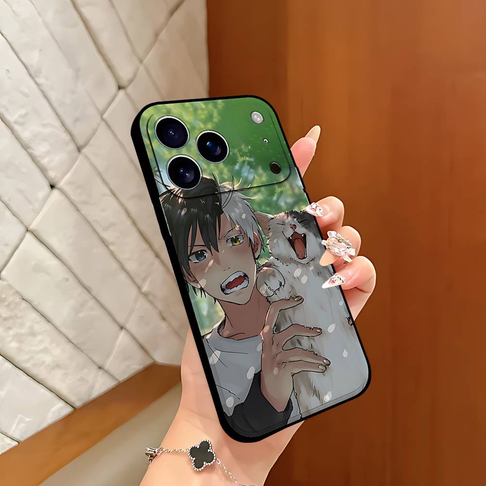S-Sakuras H-Harukas Handyhülle Schwarz Passend für IPhone 17,16,15,11,13,14 Pro Max,Plus,X,Xr,Xs Max,13Mini
