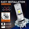 2Pcs 32000LM H7 LED Headlight Bulbs Mini Turbo H11 LED H4 H8 9005 HB3 9006 HB4 70W Car Fog Light Hi Lo Beam Headlamp Auto Plug&Play Lamp 6500K White