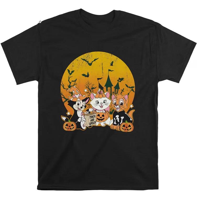 Cute Cat Marie Characters TShirt Unisex S