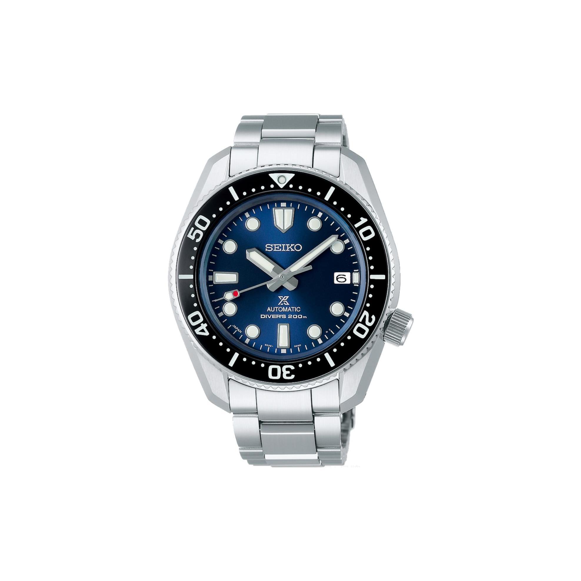 SEIKO Prospe 200m Waterproof Automatic Mechanical Movement Stainless Steel Strap Watch Men s Watches SPB187J1 Blue Dial