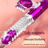 Rechargeable Automatic Telescopic Vibrating Massager for Women