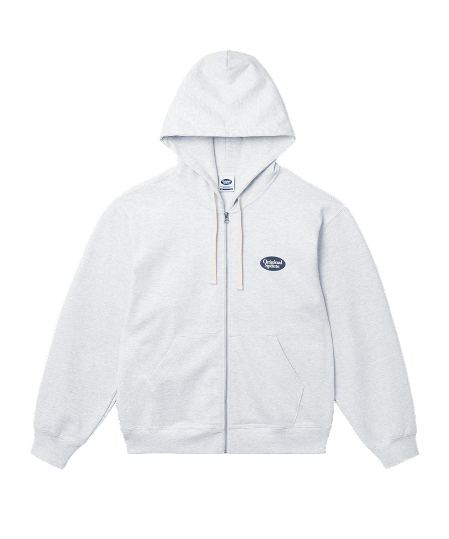 Prospecs Classic Zip Up Hoodie Ltgy Light Gray/095