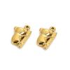 CARLIDANA Simple Ocean Shell Cat Fish Bird Pendant Charm Gold Plated Stainless Steel Charm For Bracelet Earrings DIY Jewelry