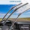 3PCS For Benz VITO Viano W639 2011-2014 28"+26"+15" Front Rear Wiper Blades Windshield Windscreen Window Cutter Accessories 2011 2012 2013 2014