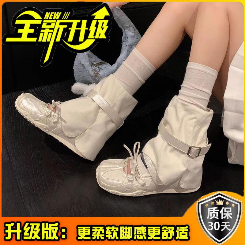 Fashion retro square pants shoes light ** fork straps casual single shoes women's summer ballet Mary Jane shoes