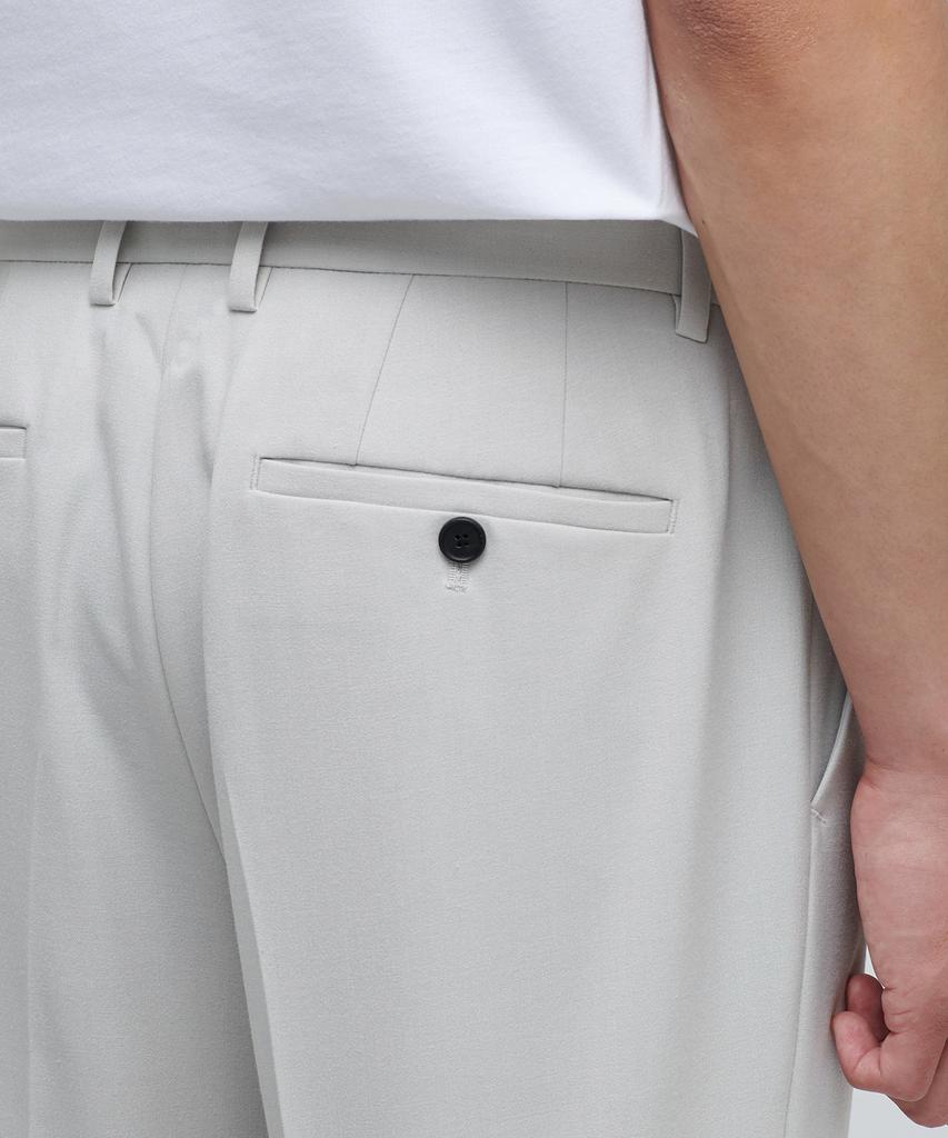 MUSINSA STANDARD Lightweight Tapered Hidden Banding Crop Slacks [Dusty Cream]