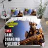 3D HELLDIVERS 2 Bedding Sets Comforter Quilt Bed Cover Duvet Cover Pillow Case 2-3 Pieces Sets Kids Adult Size For Home Textiles