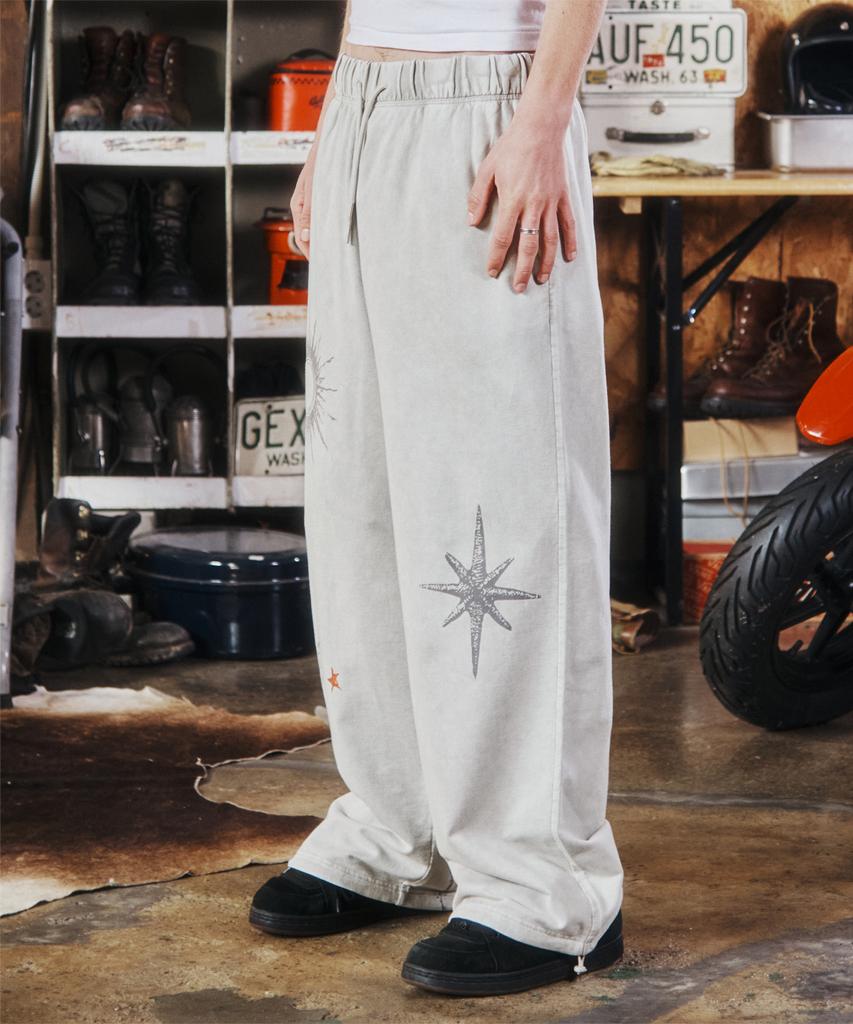THEVINYLHOUSE Rodeo Washed Sweat Pants Gray